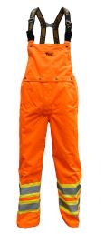 Hi-Vis Orange Safety Bib